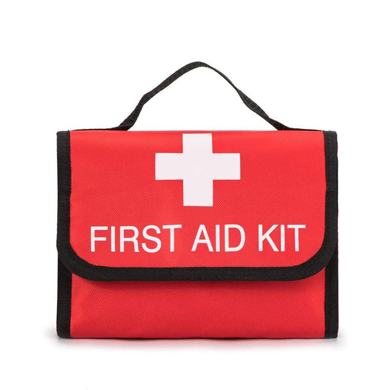 Foldable Small Empty First Aid Bag for Car Home Office Sport Outdoors Travel 