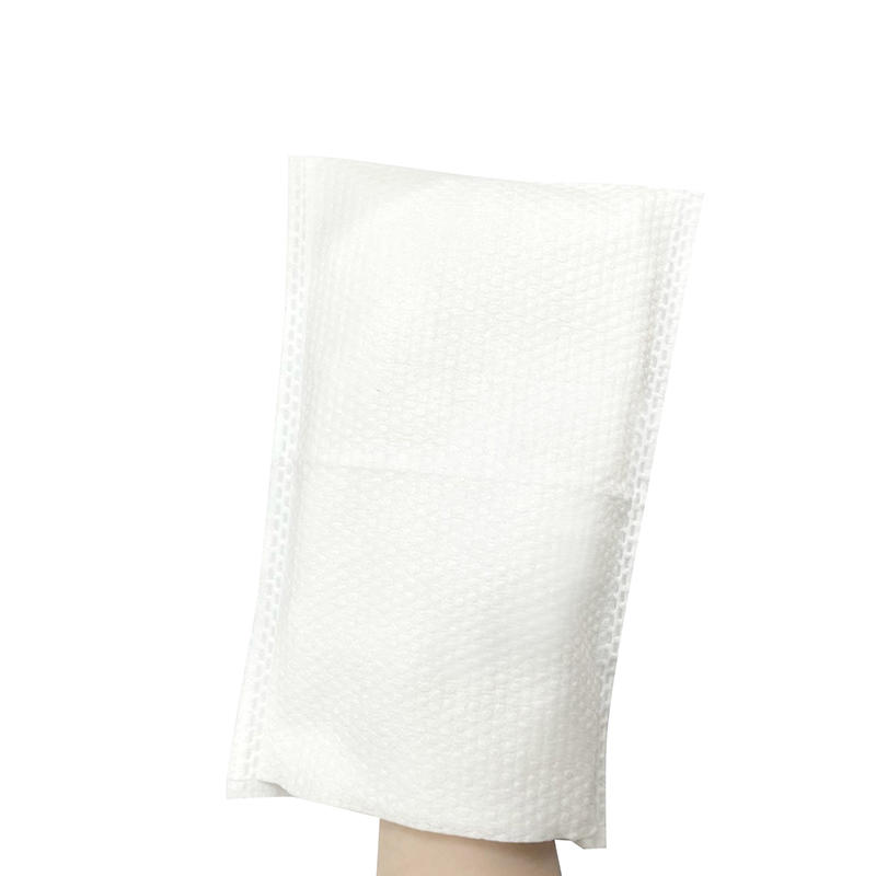 Disposable Unscented No Rinsing No Water Wash Gloves for Incontinence 