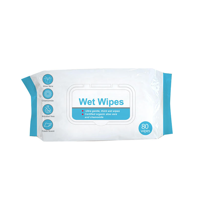 Certificated Thick Incontinence Personal Cleansing Wet Wipe 80 Wipes 
