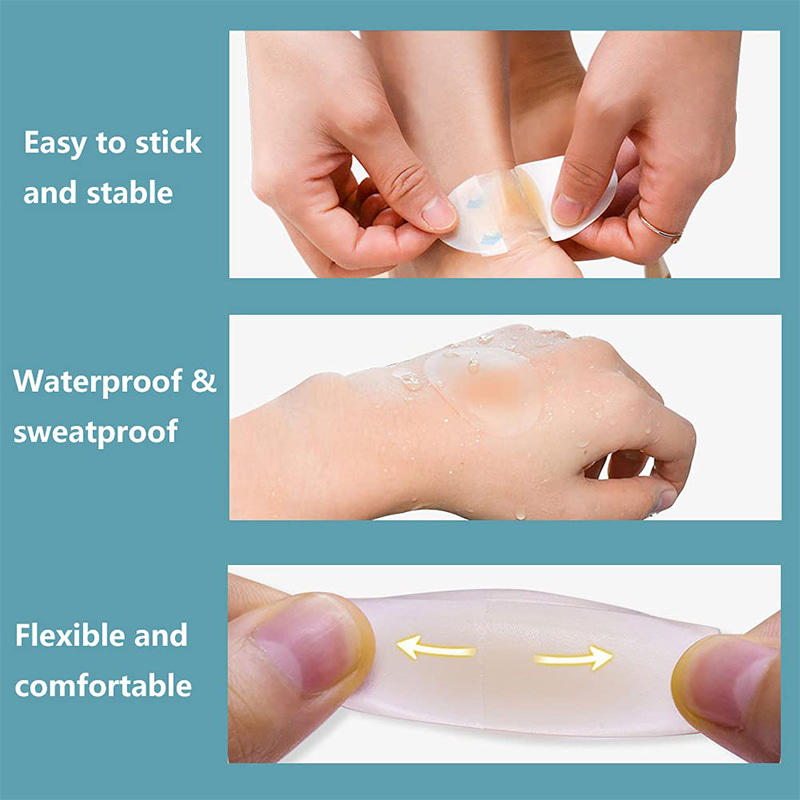 Premium Soft Gel Hydrocolloid Plaster for Blisters 