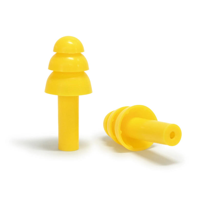 Silicone Ear Plugs with Nylon Cord Custom Earplugs for Swimming Sleeping