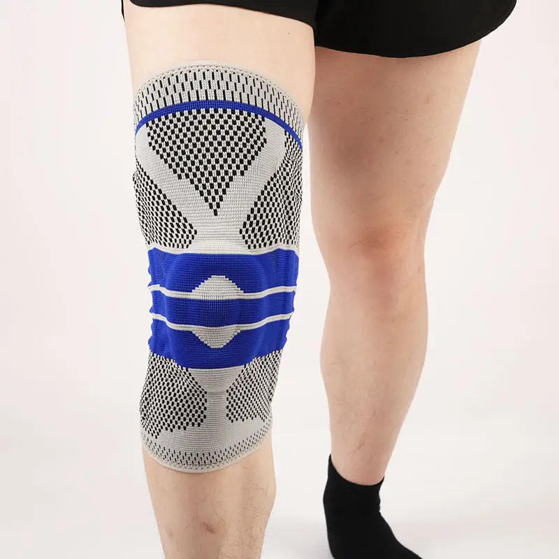 Medical Knee Braces sleeve support with support strip