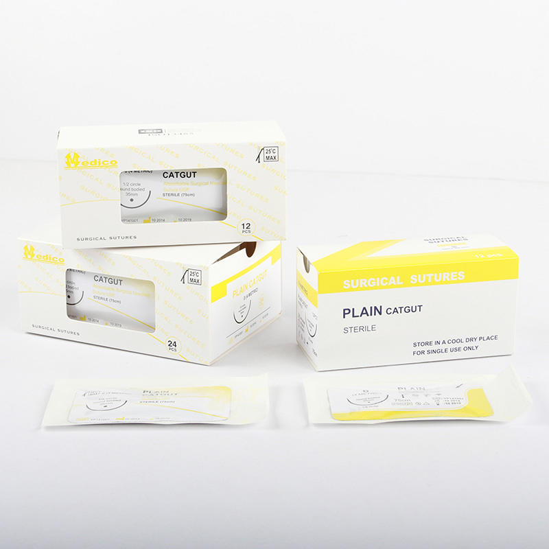 Suture With/Without Needle PLAIN CATGUT(PC)
