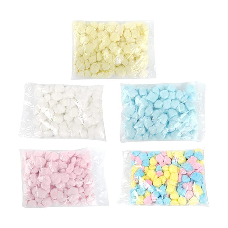 Disposable Colorful Stuffing Cotton Ball for Hamster