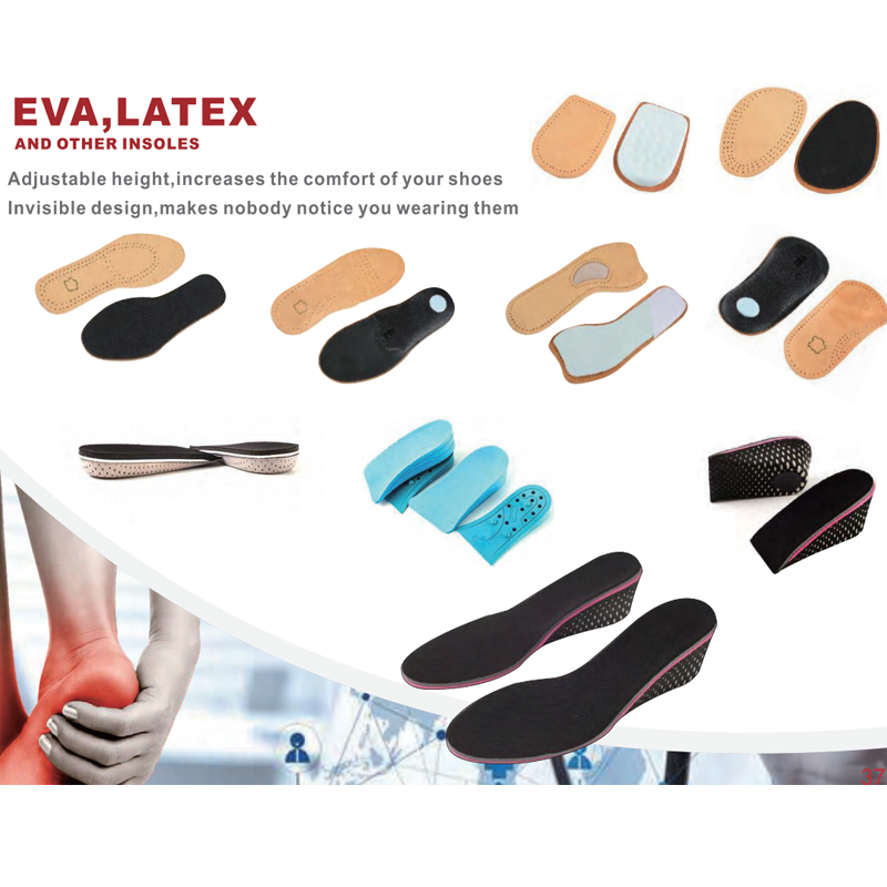 Eva,Latex and Other Insoles