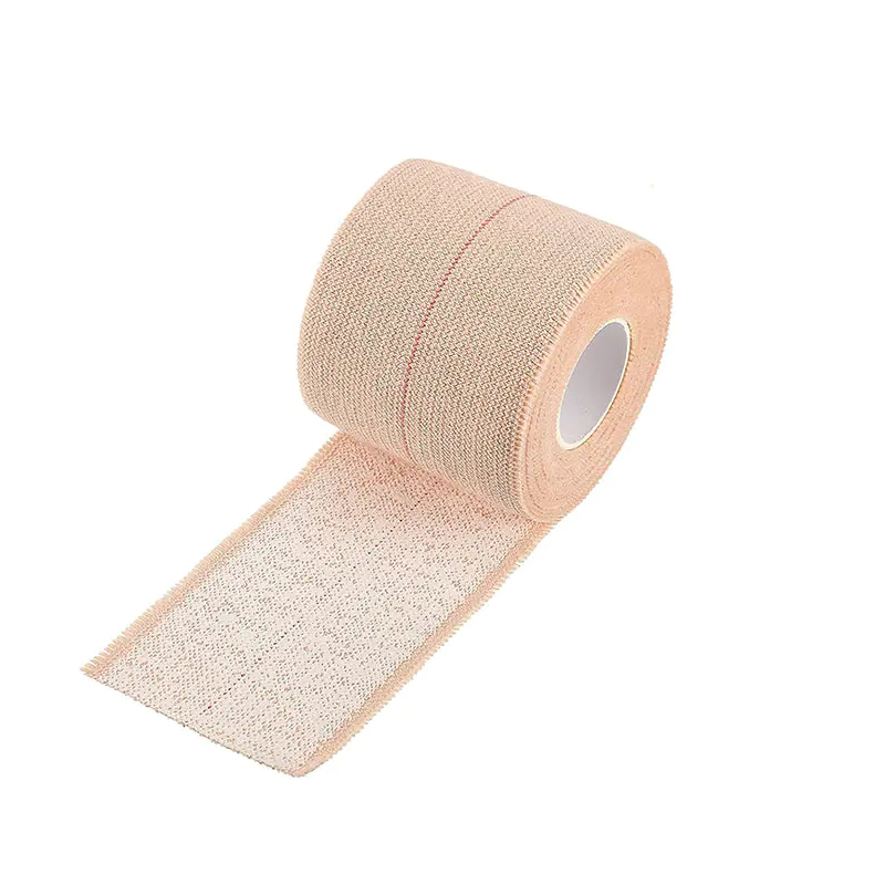 High Quality Breathable Athletic Beige Cotton Elastic Adhesive Bandage EAB