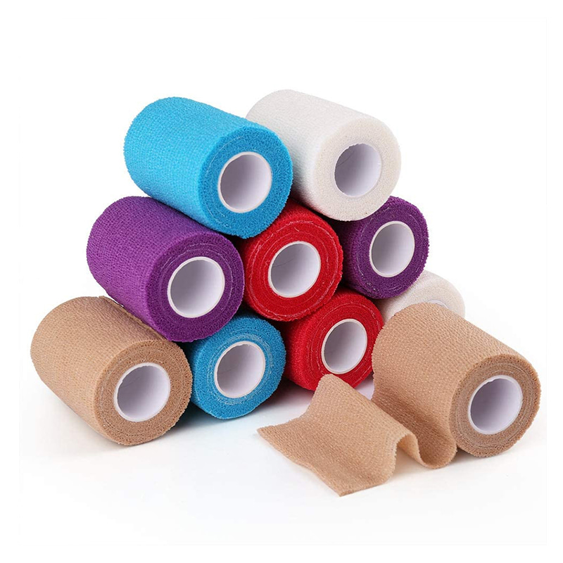 Premium Elastic Assorted Sports Cohesive Bandage 