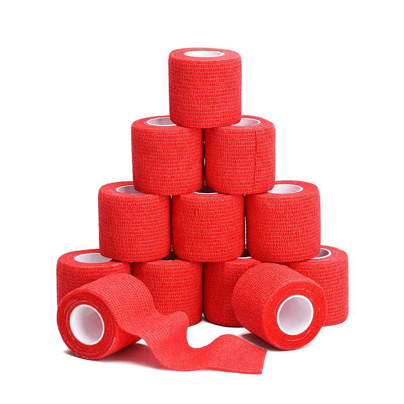 Assorted Elastic Sports Fitness Cohesive Bandage