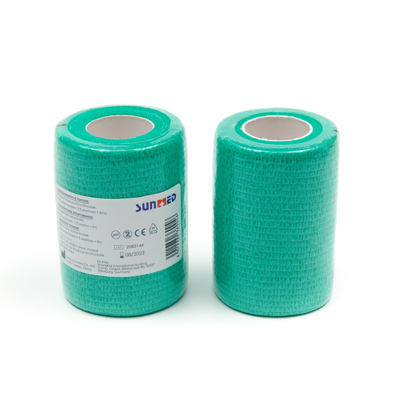 Sports Elastic Non Woven Cohesive Bandage For Wound 