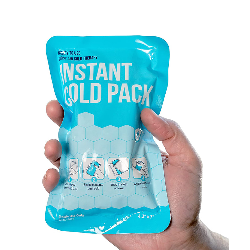 Emergency Single Use First Aid Instant Ice Pack for Swelling 