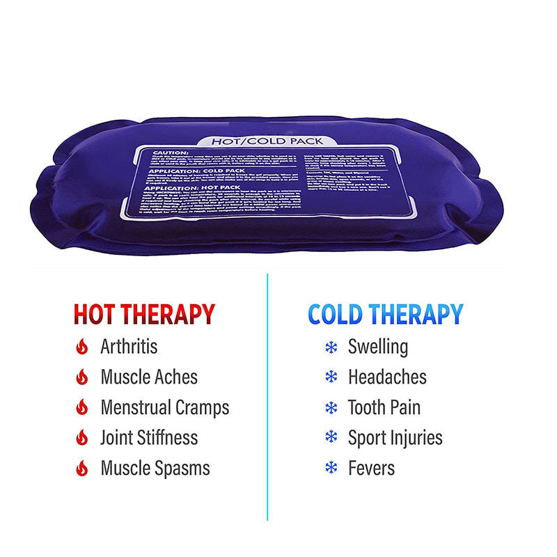 Adjustable Flexible Gel Hot and Cold Pack for Injury Recovery 