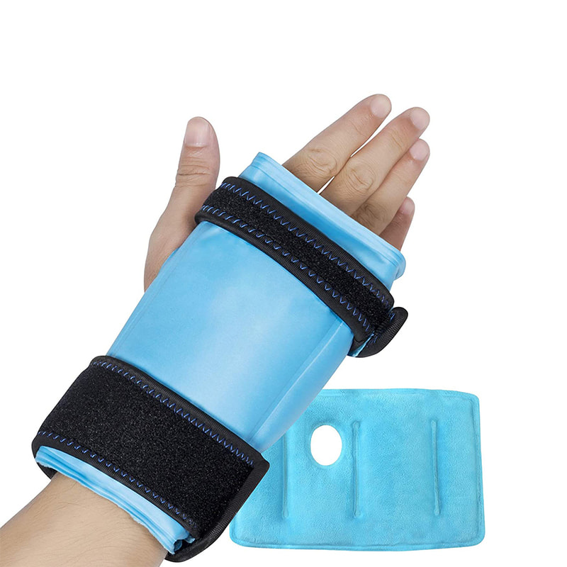 Reusable Gel Hand Ice Pack Wrap for Instant Pain Relief from Carpal Tunnel 