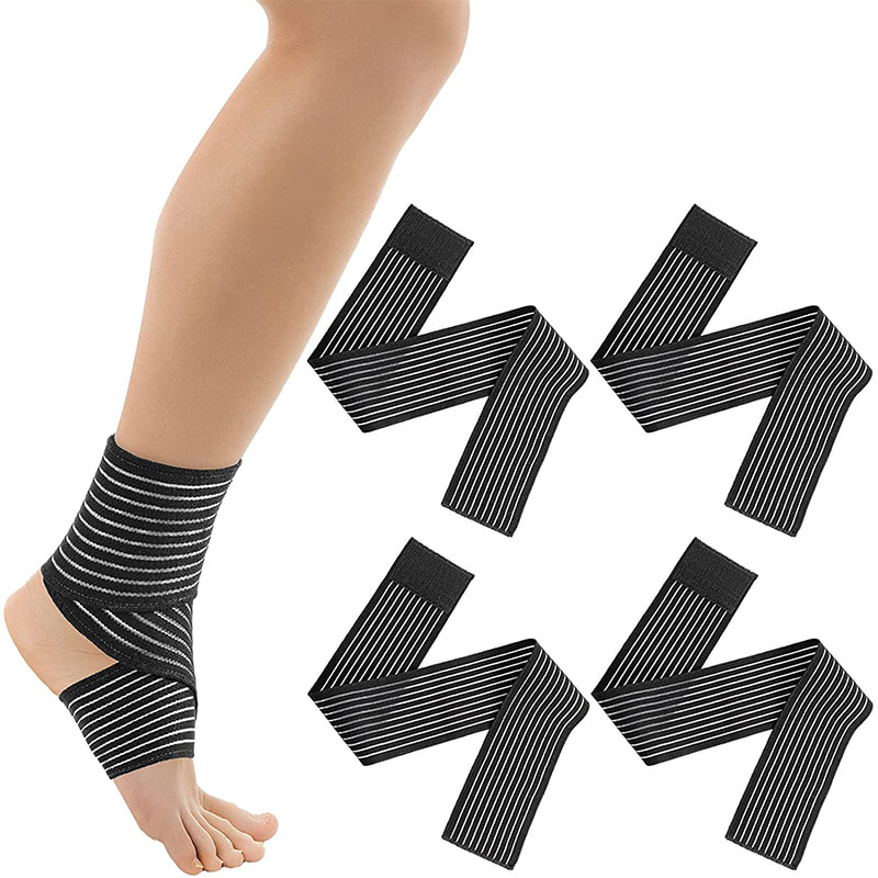 Compression Adjustable Long Sports Elastic Support Bandage for Stabilising Ligament 