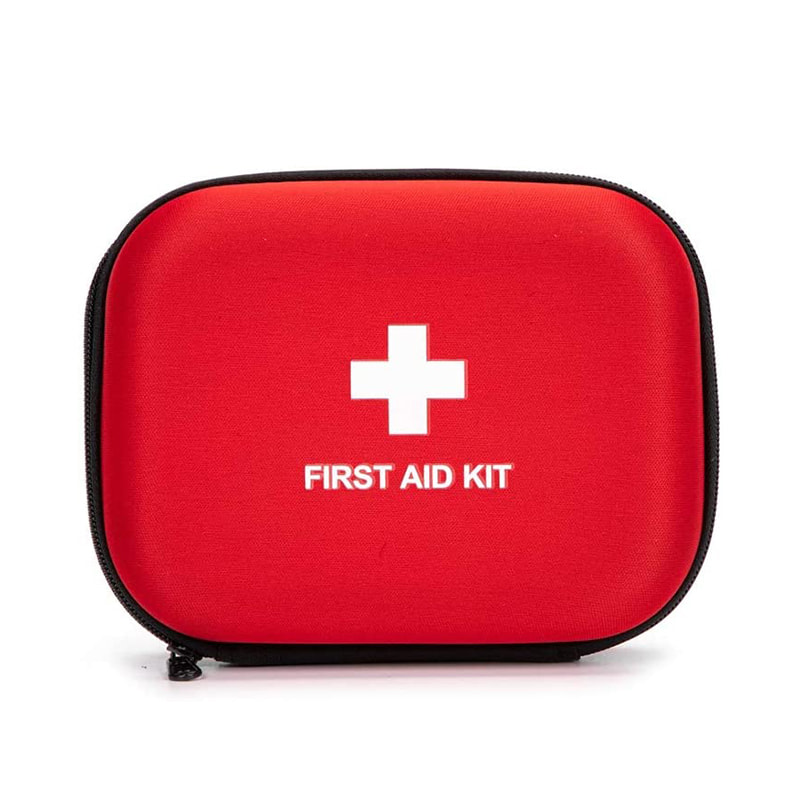 Custom Waterproof EVA Red Empty First Aid Case with Zipper Closure 