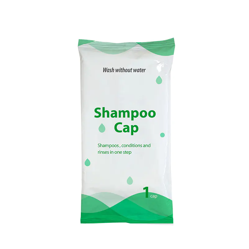 Microwaveable Latex Free Alcohol Free No Rinse Shampoo Cap for the Disabled 