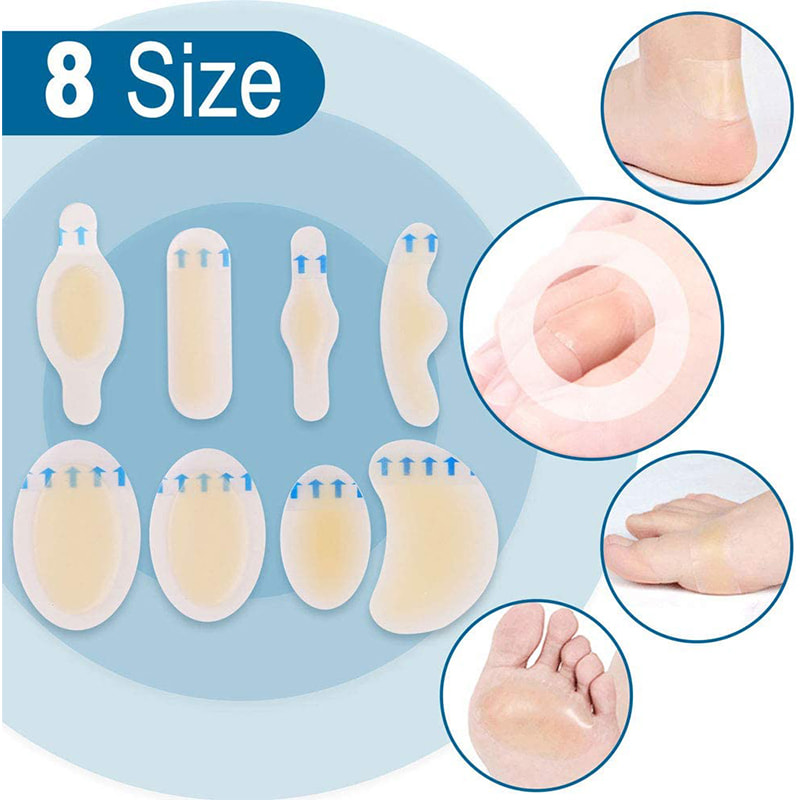 Assorted Waterproof Adhesive Blister Hydrocolloid Plaster for Foot 