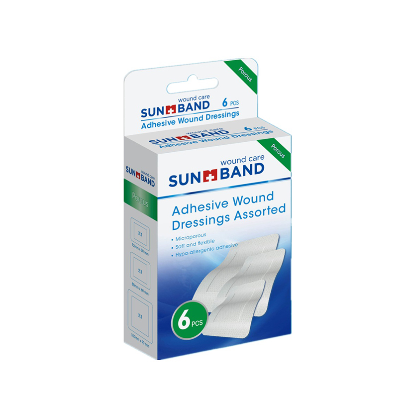 White Non Woven Microporous Adhesive Wound Dressing 