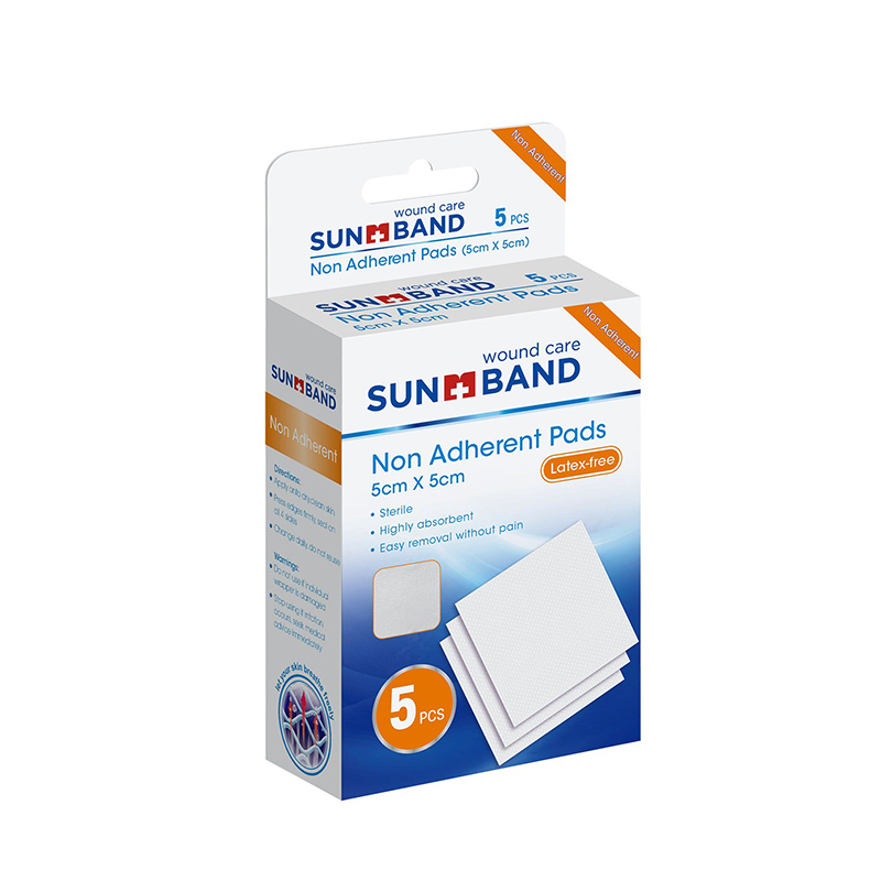 Square Sterile Highly Absorbent Non Adherent Pad for Wound Dressing 