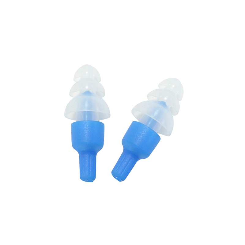 Waterproof Reusable Earplugs Silicone Quiet Noise Reduction Ear Plugs with Cord