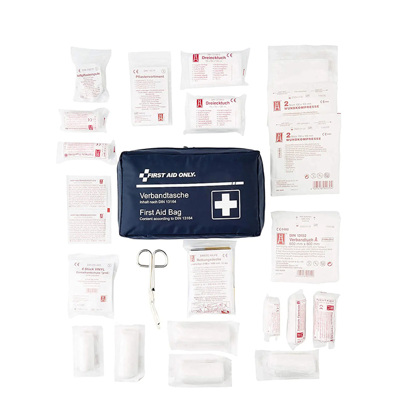 First Aid Kit For Cars DIN 13164 Suzhou Sunmed Co., Ltd.