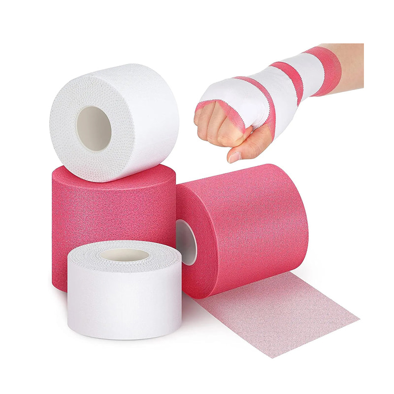 Athletic Foam Under wrap Sports Pre Wrap Tape Kit for Ankles Wrists Hands and Knees Climbing Boxing Football Trainers