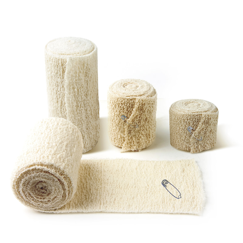 B.P. Crepe Bandage Elastic Spandex Cotton Wool Bandage
