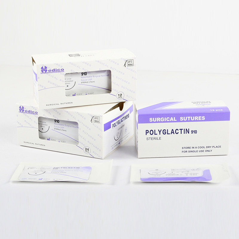 Absorbable Surgical Sutures POLYGLACTIN 910(PGLA)