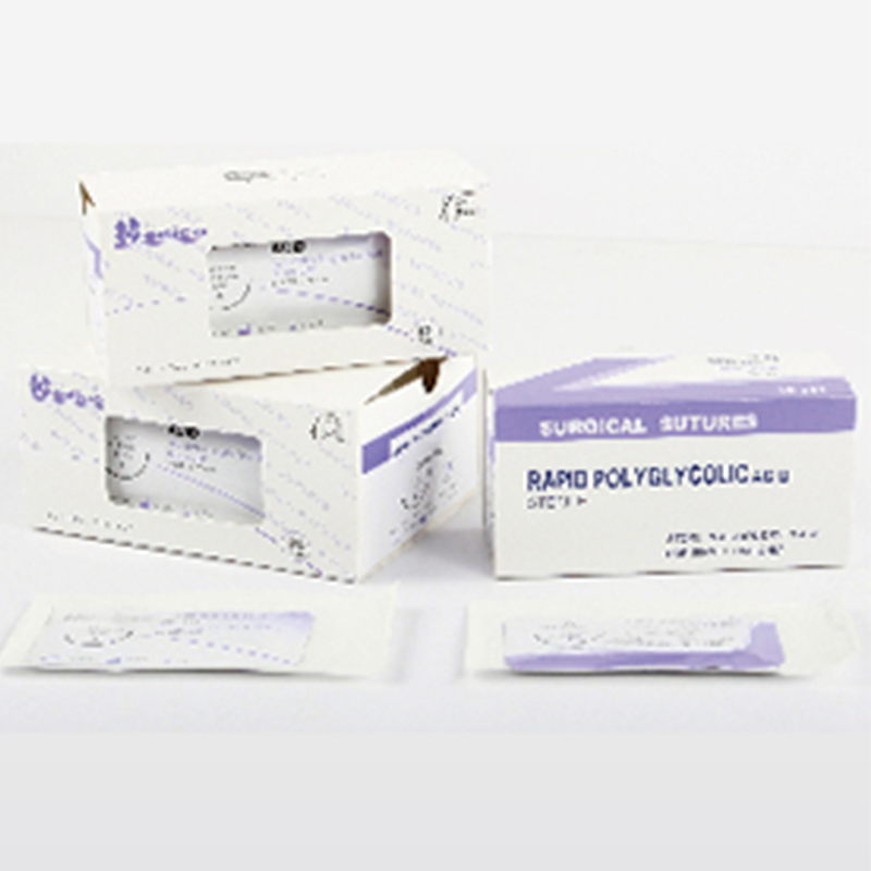 Absorbable Surgical Sutures RAPID POLYGLYCOLICACID (PGAR)