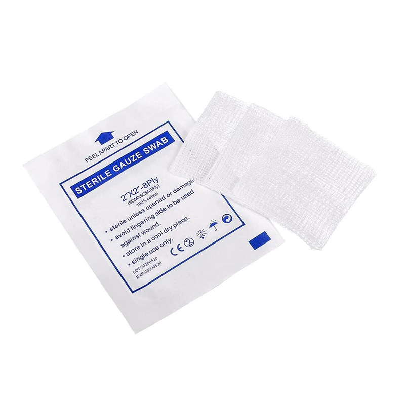 Sterile Medical Cotton Gauze Swab